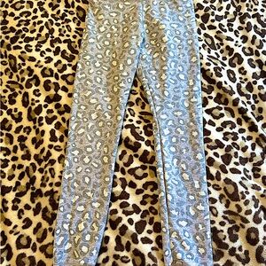 EXCELLENT/LIKE NEW condition ABERCROMBIE KIDS girl’s leopard print sweatpants